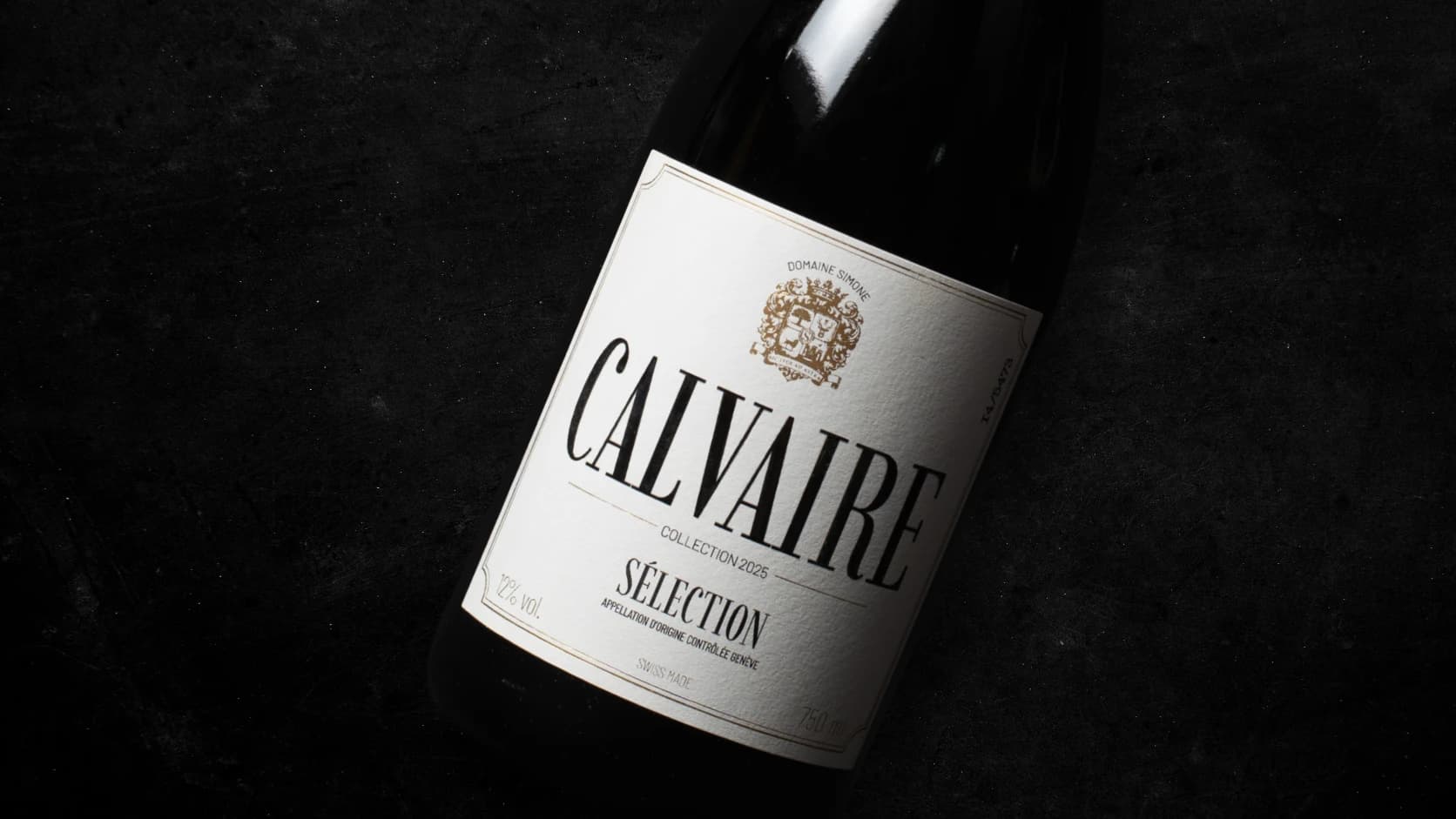 Photo de la bouteille du vin blanc Sélection